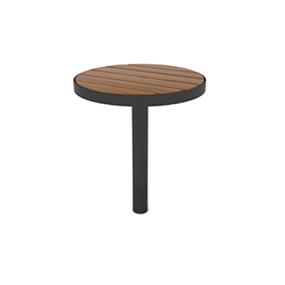 Rendered image on white background of Sofiero small round bar table.